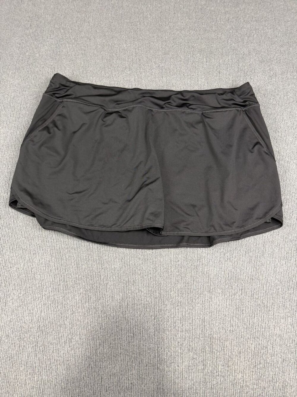 Tek Gear Womens Black Active Skort with Pockets 3X